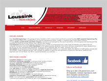 Tablet Screenshot of leussink.com.au